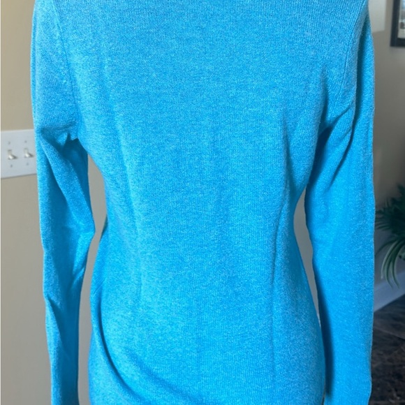 EUC ANN TAYLOR Cashmere sweater Medium - Picture 2 of 4